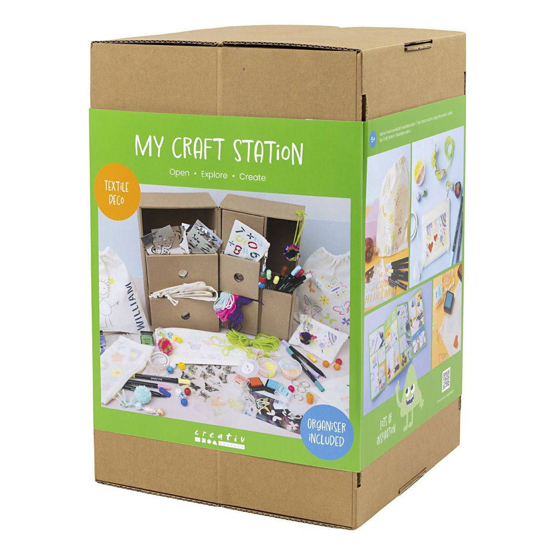 Kreativ virksomhed https: www.cchobby.nl my-craft-station-textile-decoration-various-colors-1-piece-1-box