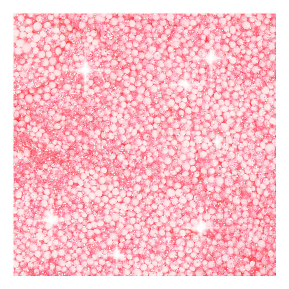 Creativ company foam clay glitter lys rød - 35gr.
