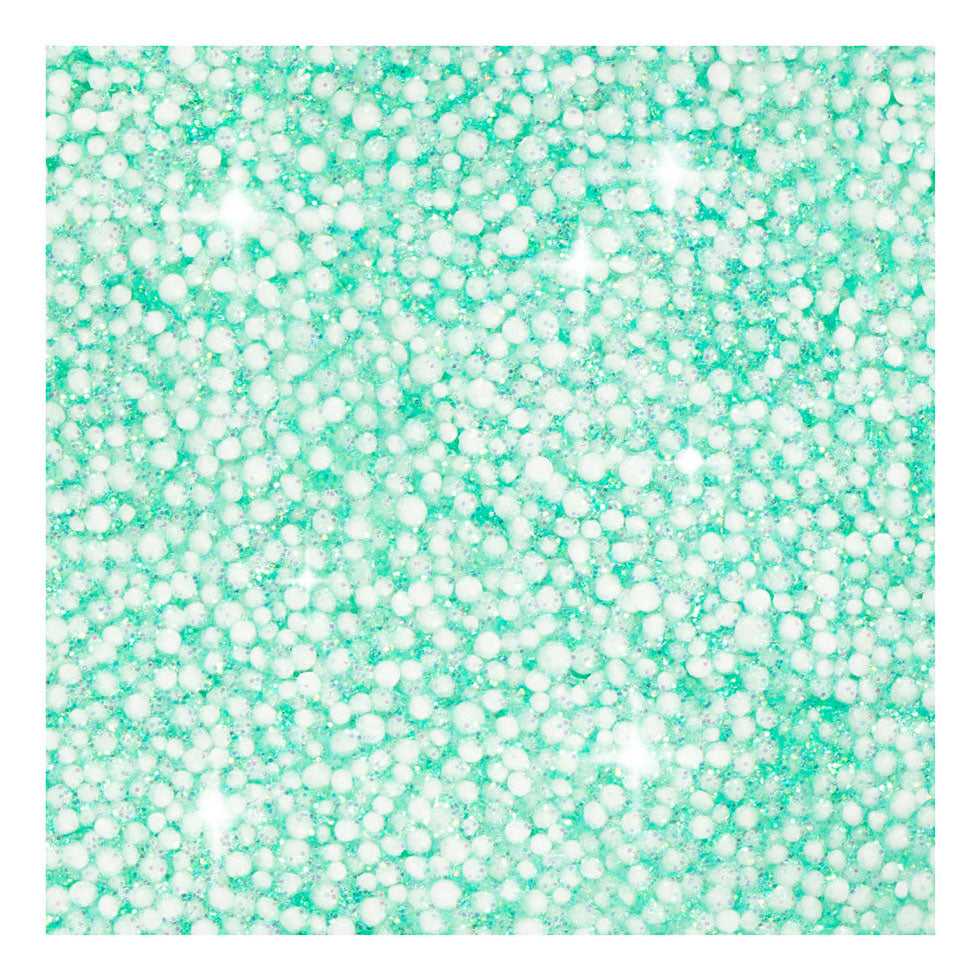 Creativ company foam clay glitter lysegrøn - 35gr.