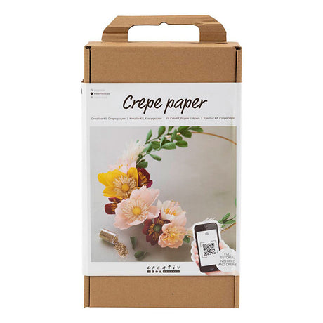 Creativ virksomhed https: www.cchobby.nl hobbyset-crepe-paper-wreath-crepe-ratio-180-1-box