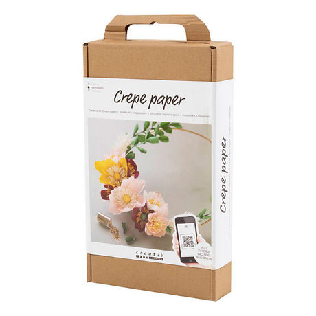 Creativ firma hobbysæt crepepapir, krans, crepeforhold: 180%, 1 æske