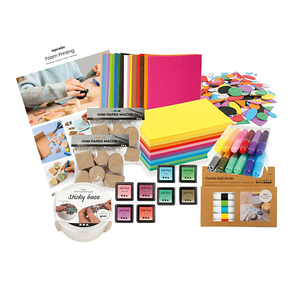 Creativ virksomhed https: www.cchobby.nl group set-foam printing-cards-en-dozen-1-doos