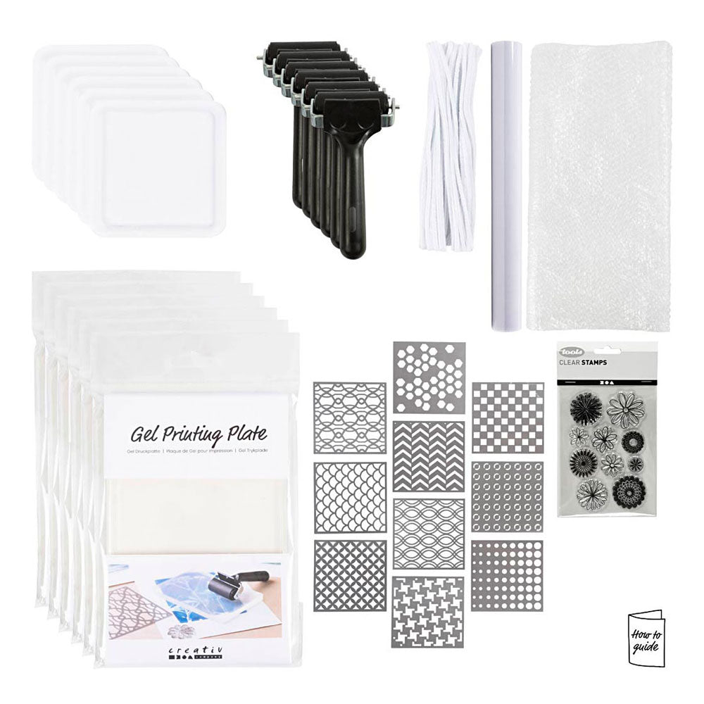 Creativ virksomhed https: www.cchobby.nl group set-gel printing-1-box