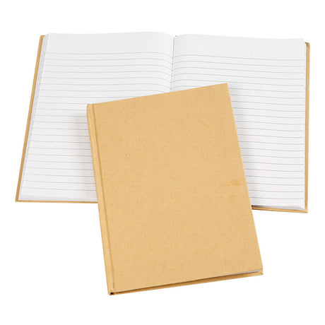 Creativ firmanotesbog, a5, 60 g, brun, 1 stk