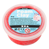 Creativ virksomhed https: www.cchobby.nl foam-clayr-glitter-red-35-gr-1-doosje