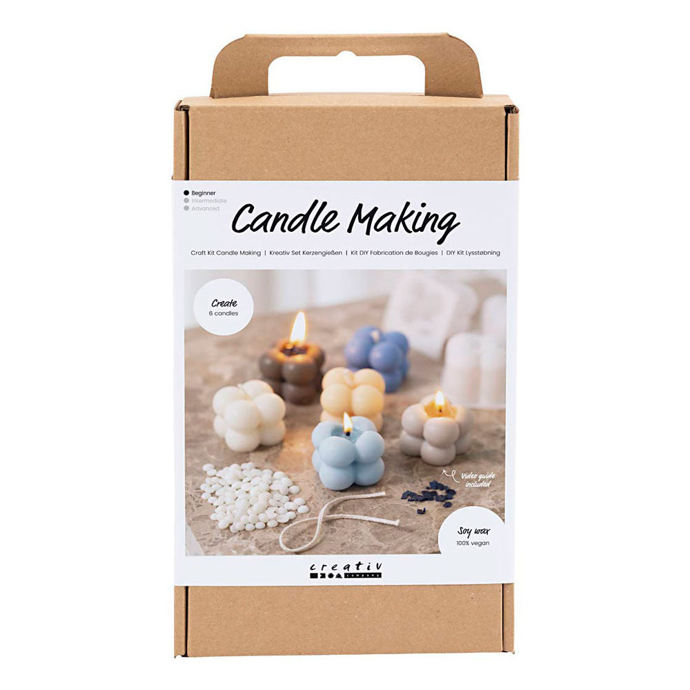 Kreativ virksomhed https: www.cchobby.nl hobbyset-candle-making-bubble-soya-candle-beige-lightblue-creme-1-box