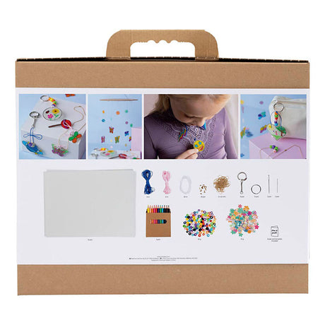 Creativ company https: www.cchobby.nl groepsset-krimpfolie-mobiel-halsketting-armband-sleutelhanger-diverse-kleuren-1-doos