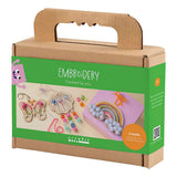 Kreativ virksomhed https: www.cchobby.nl mini-hobbyset-embroidery-butterfly-shell-rainbow-various-colors-1-box