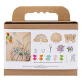 Kreativ virksomhed https: www.cchobby.nl mini-hobbyset-embroidery-butterfly-shell-rainbow-various-colors-1-box