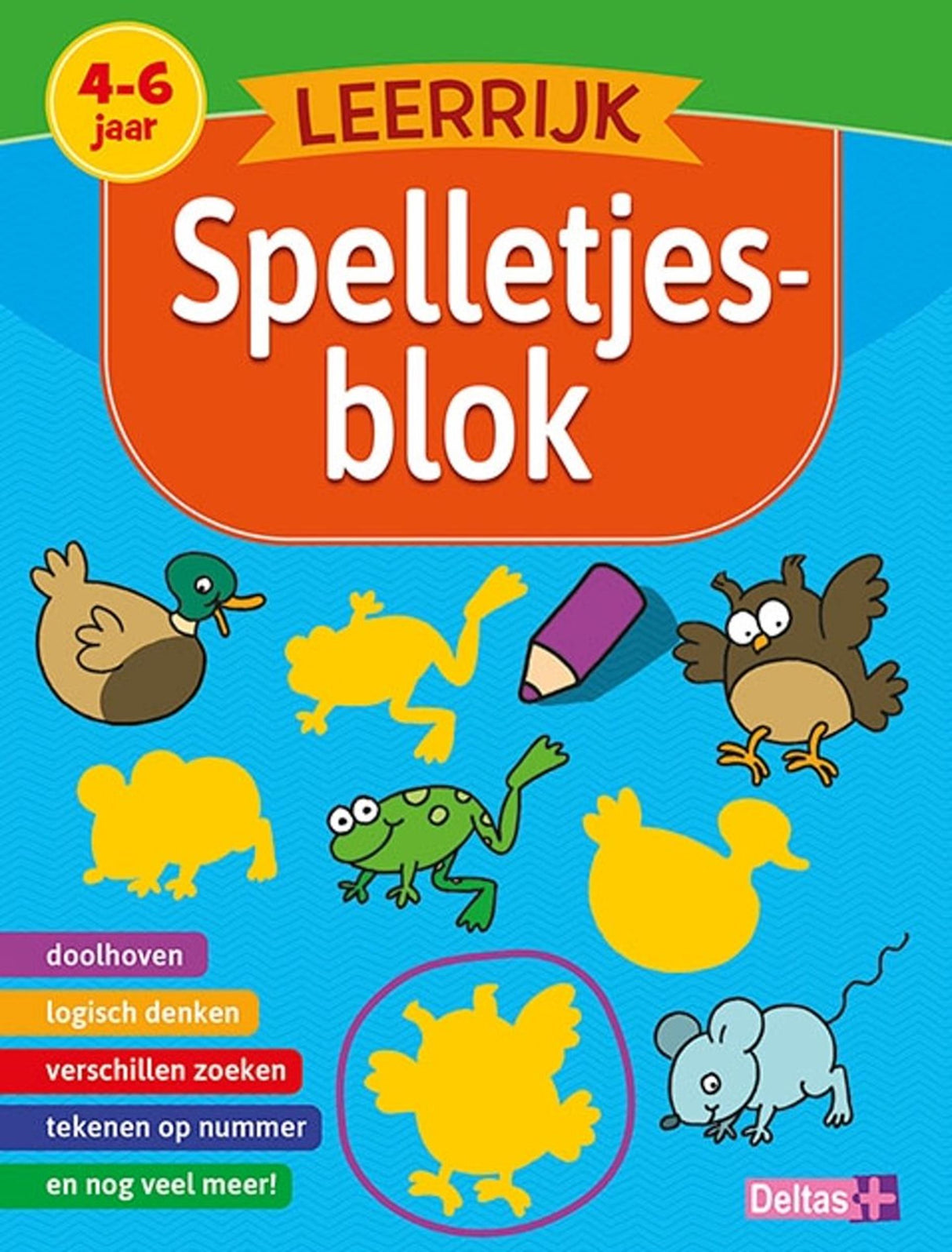 Deltas pædagogiske spilblok (4-6 år)