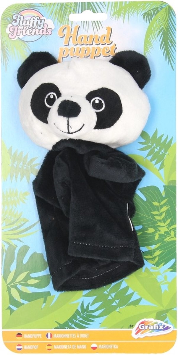 Kreativ håndværksgruppe hånd dyre panda