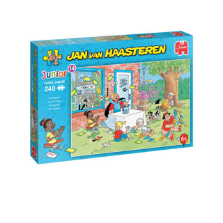 Jumbo Jan van Haasteren junior puslespil tryllekunstner 240 brikker | 2 stk