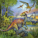 Ravensburger dinosaurer puslespil sæt | 3 x 49 stk