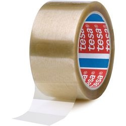 Tesa box tape 50mmx66mtr gennemsigtig pp film