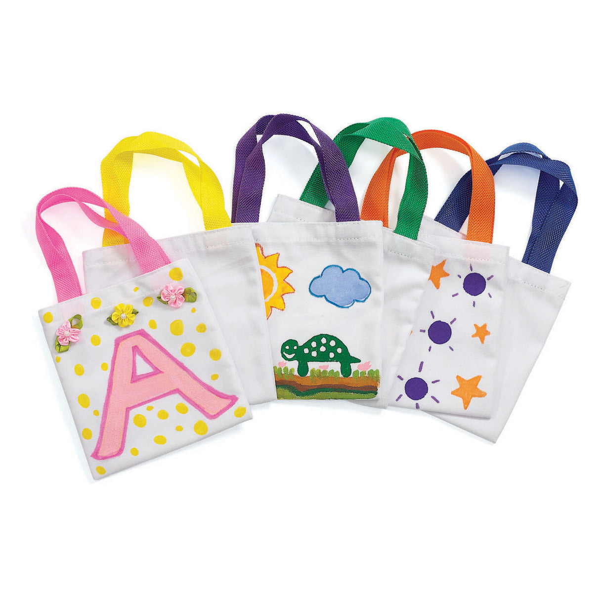 Farvninger - minilærredsbæreposer, 24 stk.
