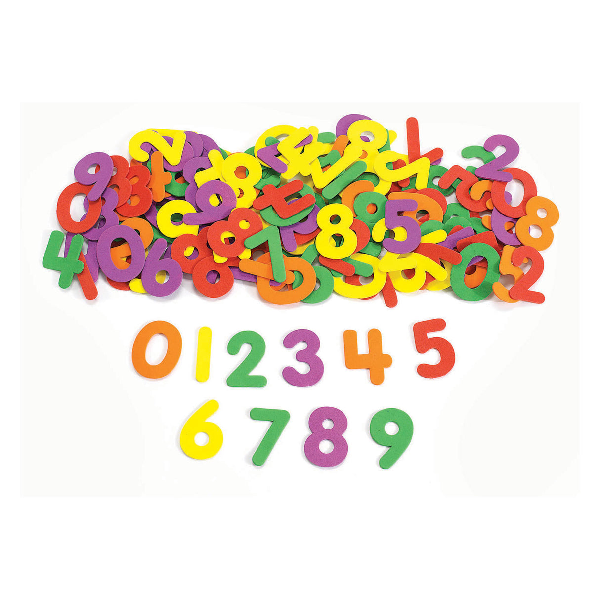 Farvninger - skumfigurer, 150 stk.