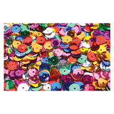 Farver - farvede pailletter, 100 gram