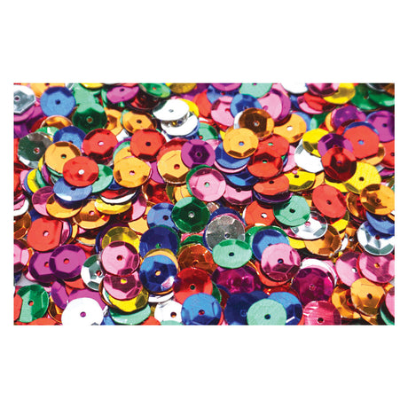 Farver - farvede pailletter, 100 gram