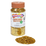 Farvning - Organisk nedbrydelig glitter - guld, 113 gram
