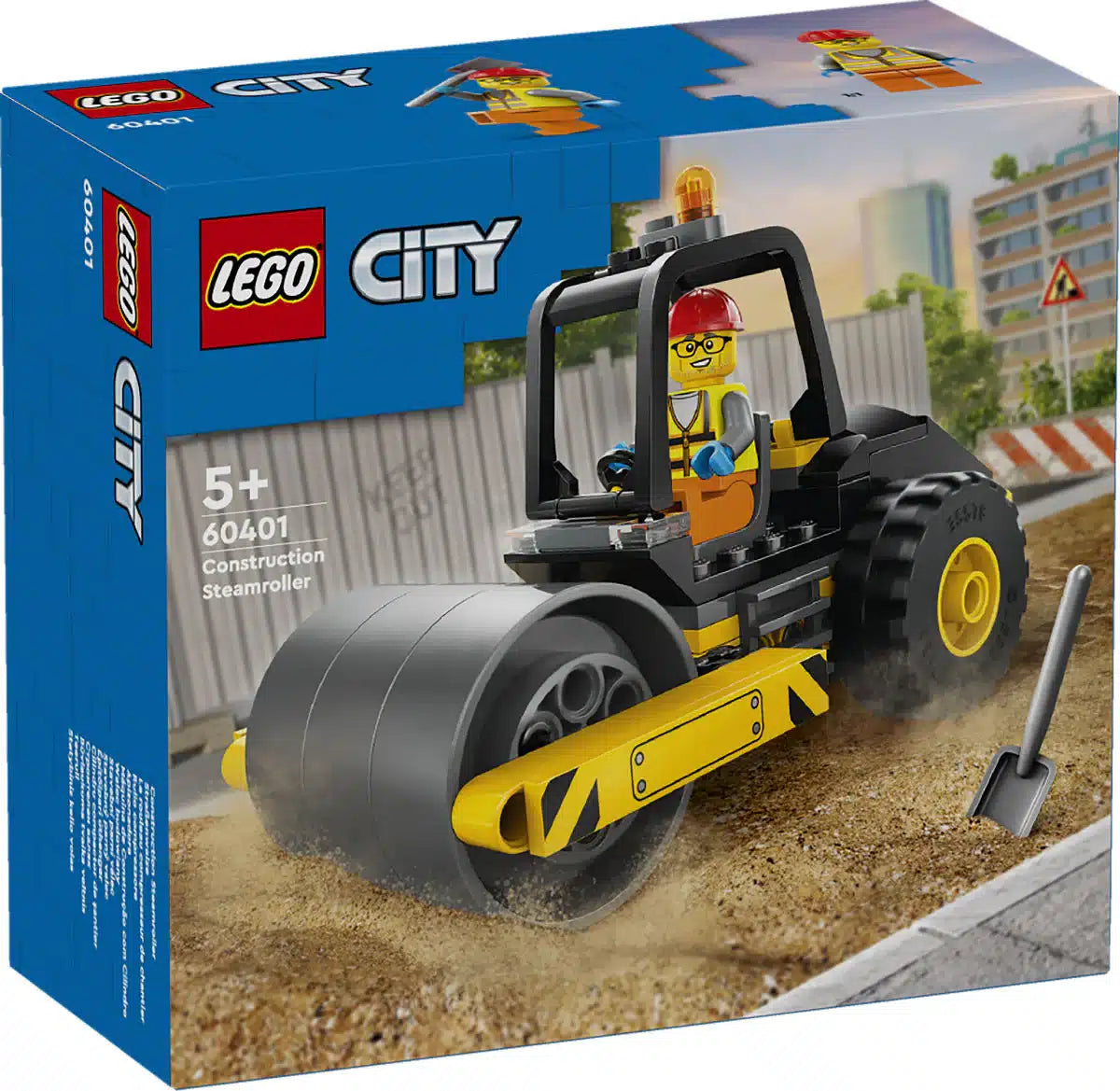 Lego city konstruktion damptromle 60401