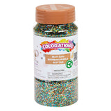 Farver - biologisk nedbrydeligt glitter - multi, 113 gram