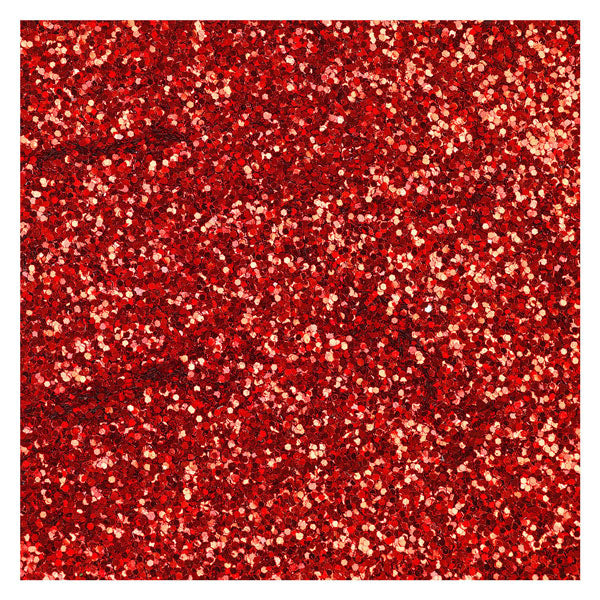 Farver - biologisk nedbrydeligt glimmer - rød, 113 gram