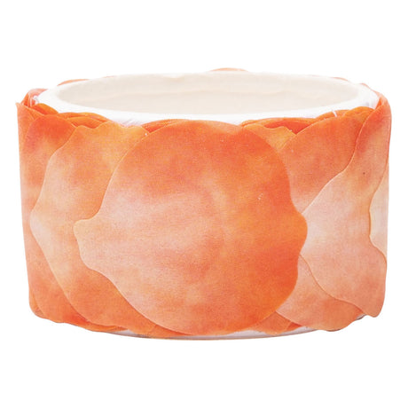Farvning - Washi -klistermærker - Orange kronblade, 80.