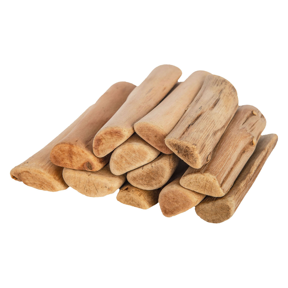 Farve - afrundede drijfhout tager, 250 gram