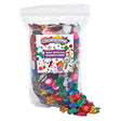 Farve - glitrende rhinestones store, 453 gram