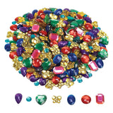 Farve - glitrende rhinestones store, 453 gram