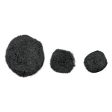 Farve - Pom Poms sort, 100 ..