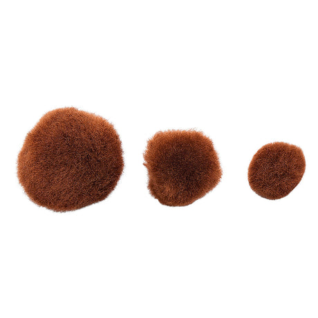 Farve - Pom Poms Bruin, 100 ..