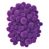 Farve - Pom Poms lilla, 100 ..