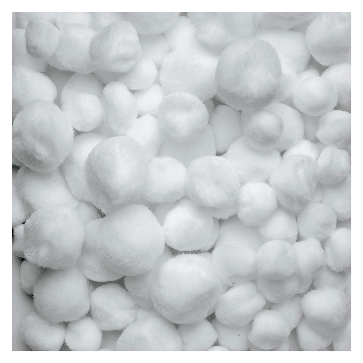 Farve - Pom Poms White, 100 ..