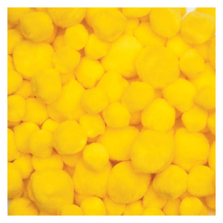 Farve - Pom Poms Geel, 100.