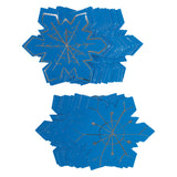 Farver, ridsekunst snefnug ornamenter, 36 stk.