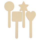 Farvning - DIY Wooden Stick Forms 4 Designs, 20 ..