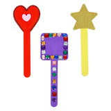 Farvning - DIY Wooden Stick Forms 4 Designs, 20 ..