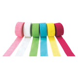 Farvning - Crepe Paper Slingers Set 2, Sæt på 6