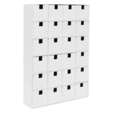 Farver - papirmache boks - adventskalender
