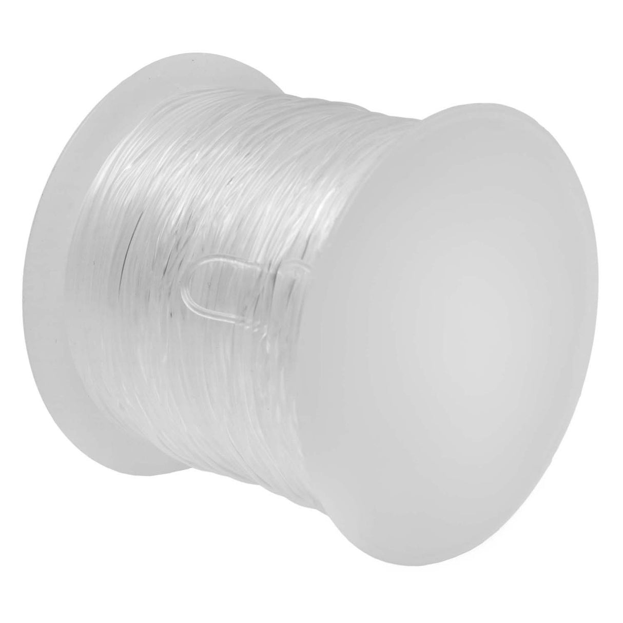 Farver - gennemsigtig elastisk snor - 25 m, 1 mm