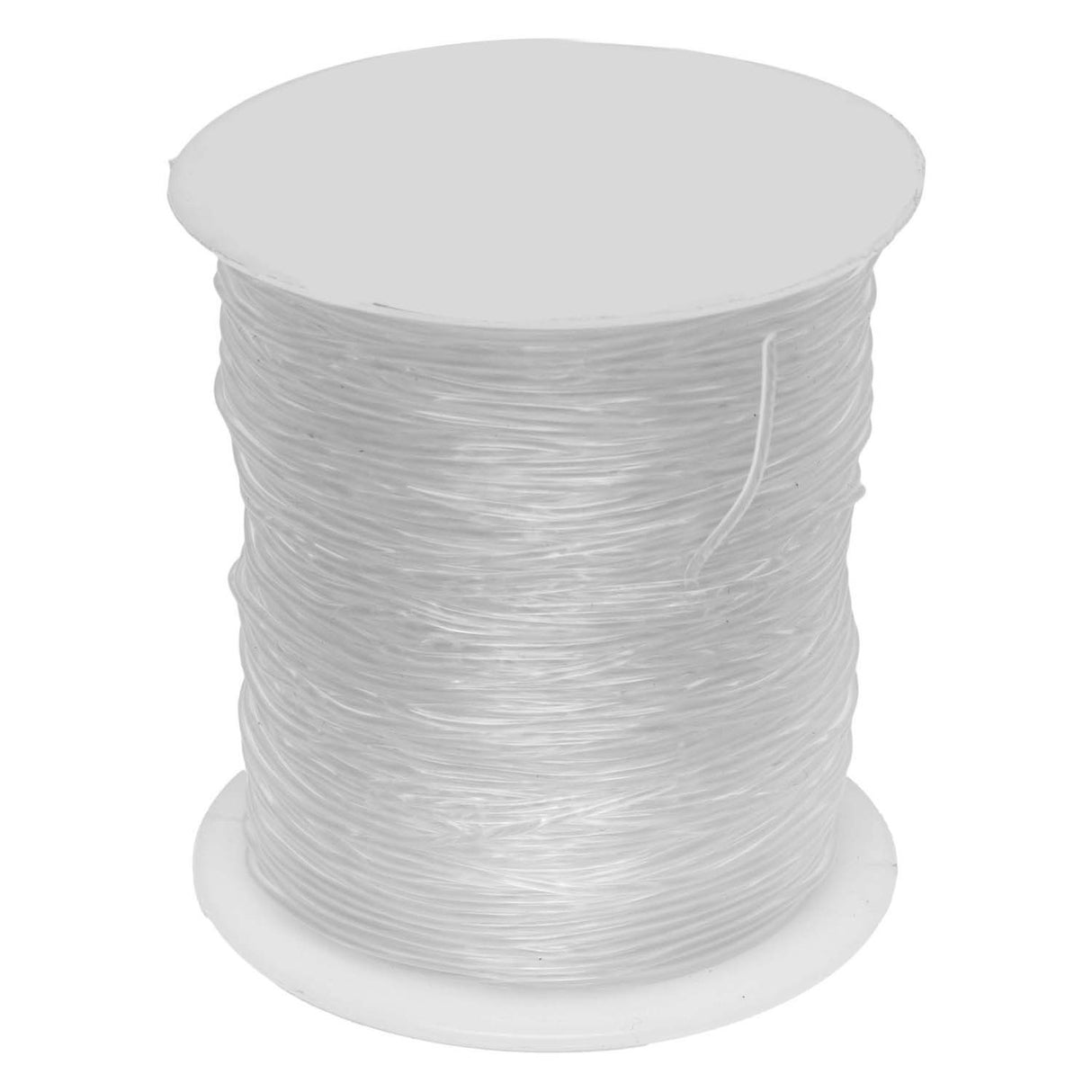 Farver - gennemsigtig elastisk snor - 50 m, 1 mm