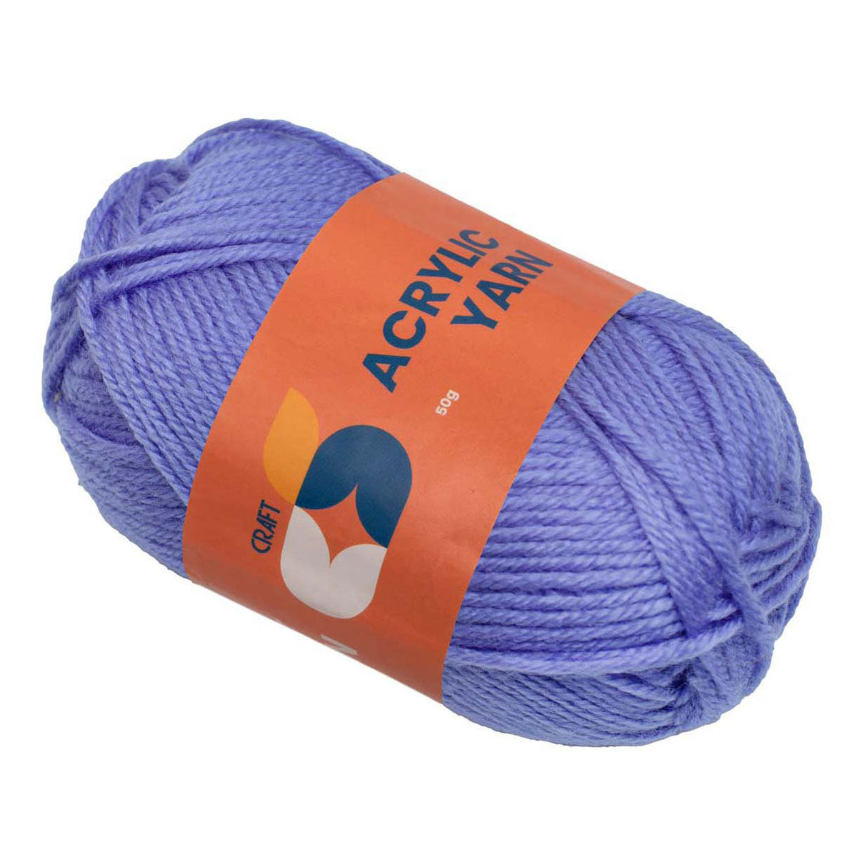 Farver - akrylgarn lilla, 50g