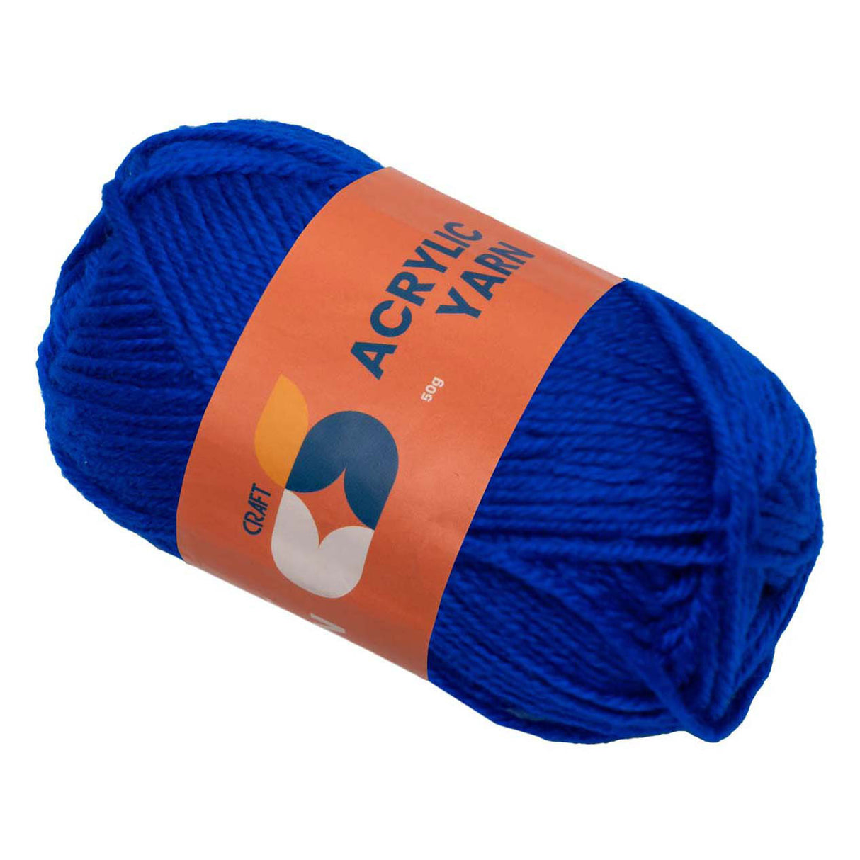 Farver - akrylgarn kongeblå, 50g
