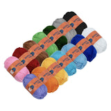 Farver - akrylgarnsæt - 14 farver - 50g pr. nøgle