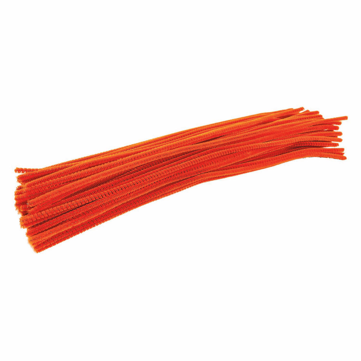 Farvninger - orange chenilletråd, 100 stk.