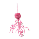 Farver - pink chenilletråd, 100 stk.