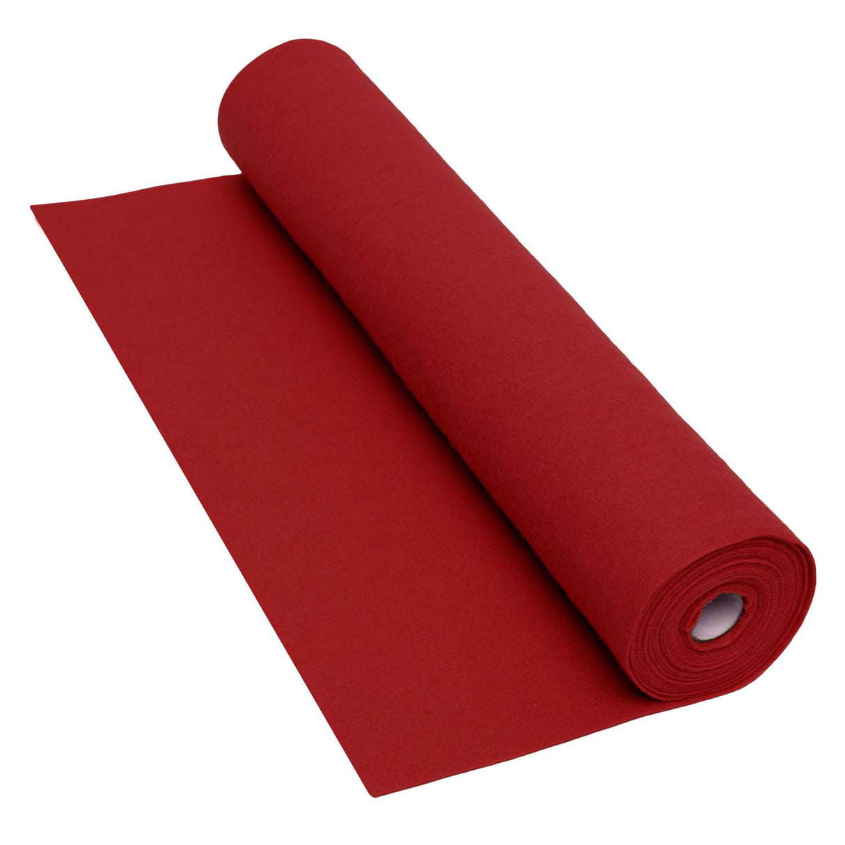 Farver - rød filtrulle - 160gsm, 5m x 45cm