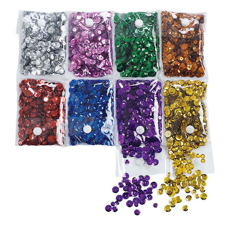 Farver - pailletsæt, 240 gram
