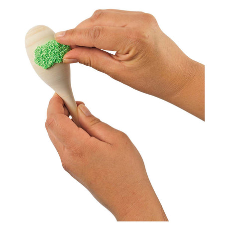 Farvninger - farvet foam clay, 12 stk.